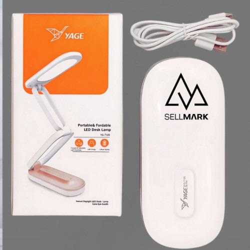 Yage T-125 LED Table Lamp USB Rechargeable Reading Desk Lamp
