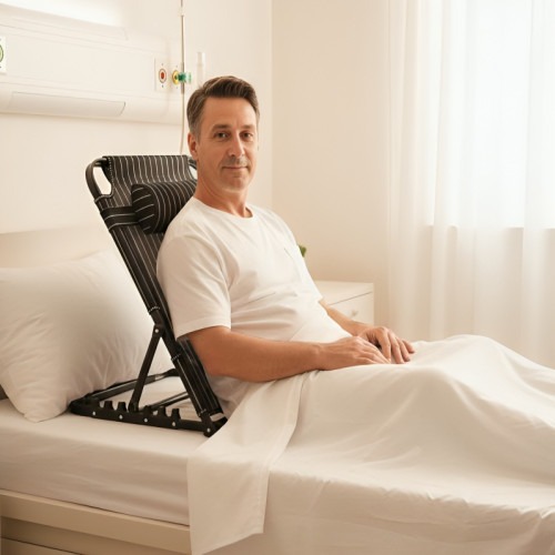 Bed Backrest Folding Adjustable Angle Bed Chair Support , Multi Function Back Rest for Head_img_1