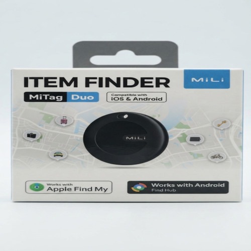 MiLi MiTag Duo Smart Bluetooth Item Finder & Tracker | iOS & Android Compatible_img_1