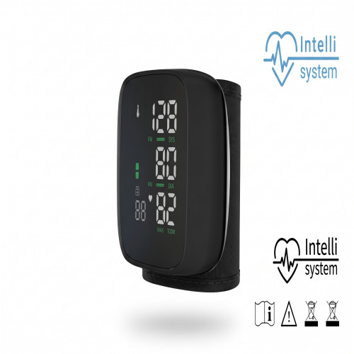 Digital Upper Arm Blood Pressure Monitor – Wireless All-in-One Automatic BP Machine_img_0