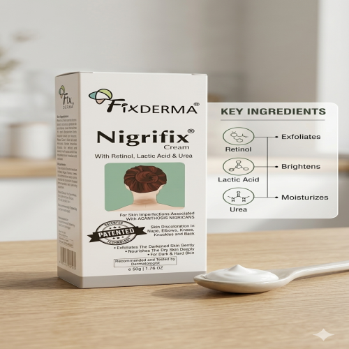 Fixderma Nigrifix Cream (50g) - Acanthosis Nigricans & Dark Skin Treatment Cream_img_1