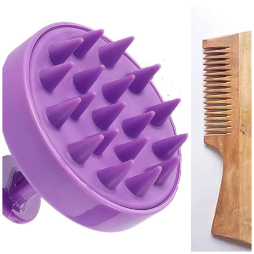 Hair Comb and Scalp Massager Combo_img_1