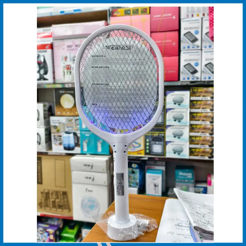 WEDASI (WD-959) Rechargeable Dual Use Electric Mosquito Racket Mosquito Swatter with LED and Stand_img_2