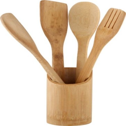 Bamboo Cooking Spoon 4 piece_img_0