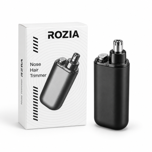 ROZIA Electric Nose Hair Trimmer – Compact and Portable Grooming Tool_img_2