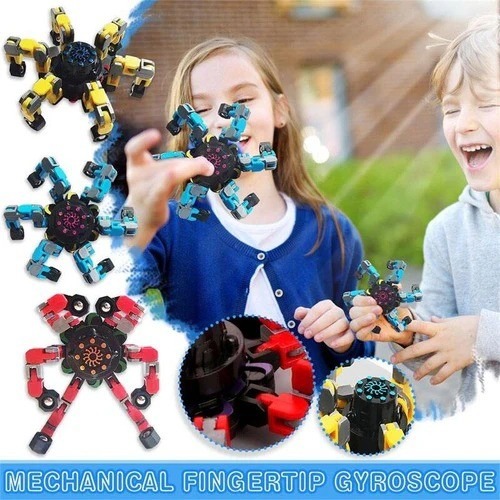 Super Deformation Top DIY Fingertip Mechanical Fidget Spinner Toys_img_0
