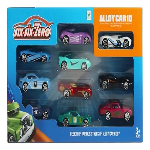 Alloy Car 10pcs" die-cast metal toy car set Six Six Zero_img_1