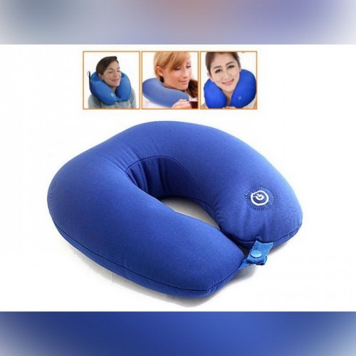 Neck Massage Cushion Vibration system soft Travel pillow_img_2