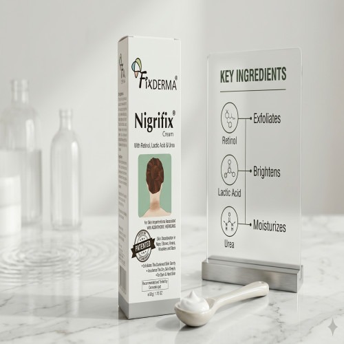 Fixderma Nigrifix Cream (50g) - Acanthosis Nigricans & Dark Skin Treatment Cream_img_0