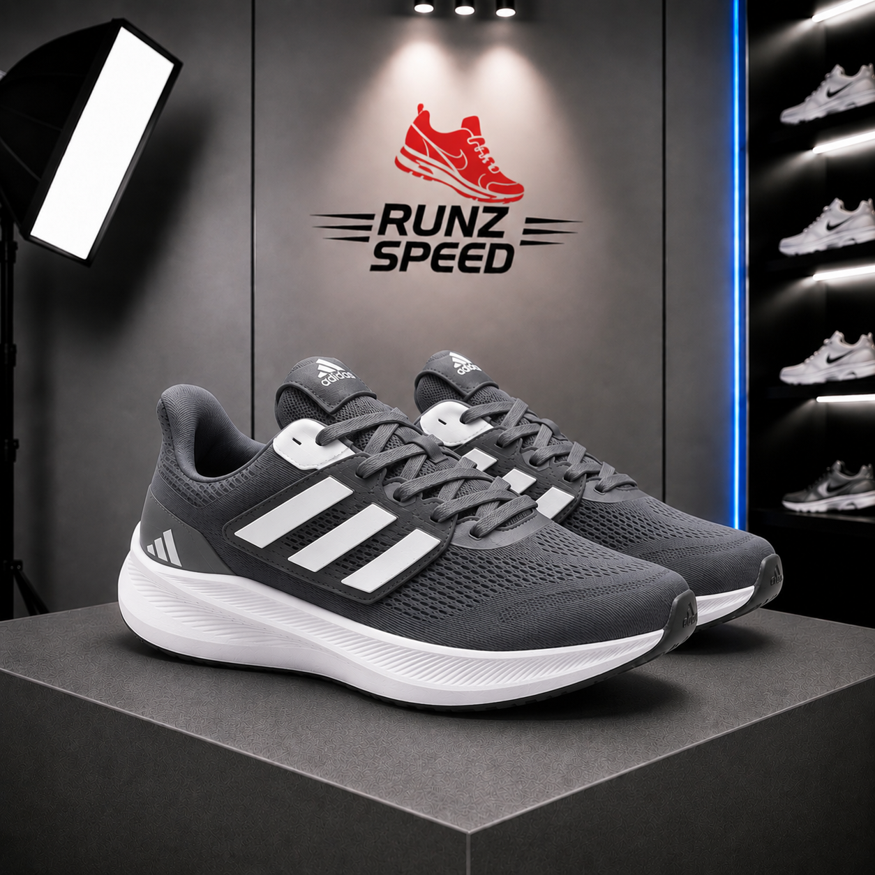 Adidas Pureboost 23 – Grey/White