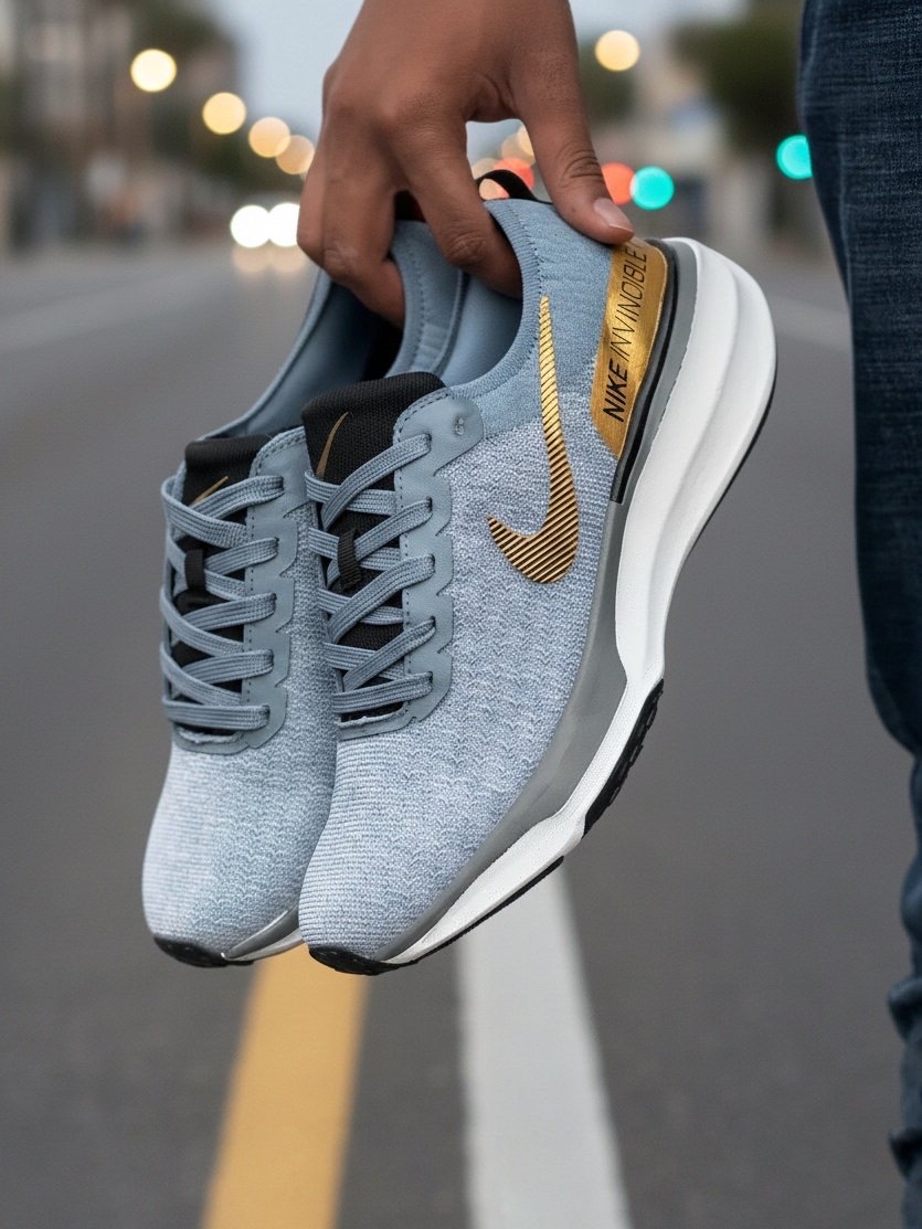 NIKE INVISIBLE RUN(1:1 GRADE) (grey)