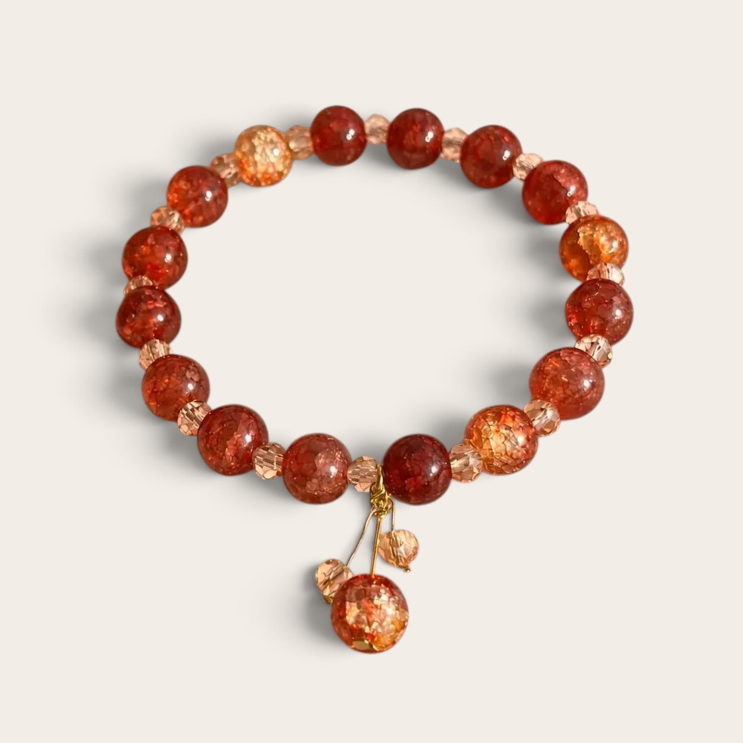 Autumn Cracked Glass Bracelet_img_0