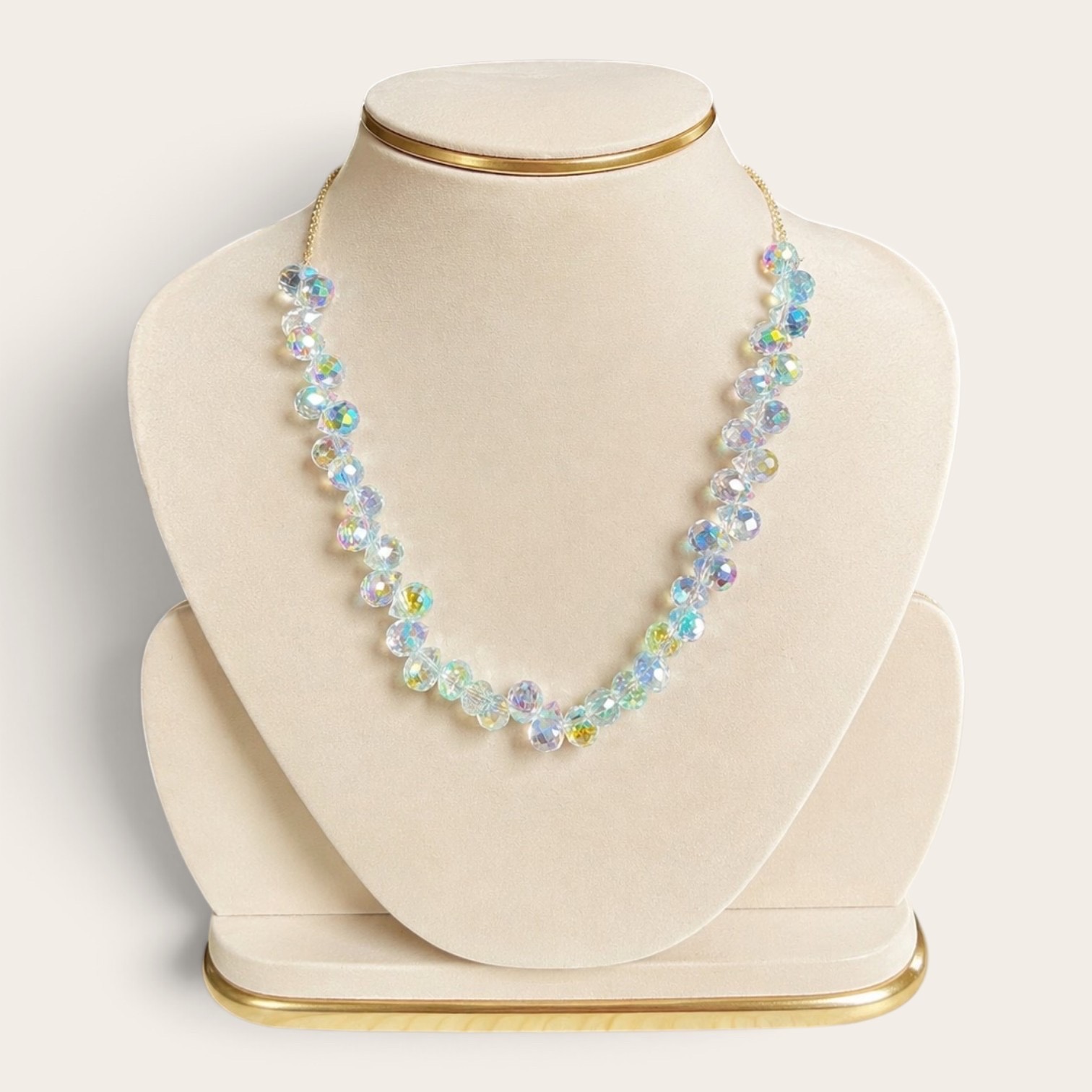 Sparkling Water Drop Party Necklace_img_2