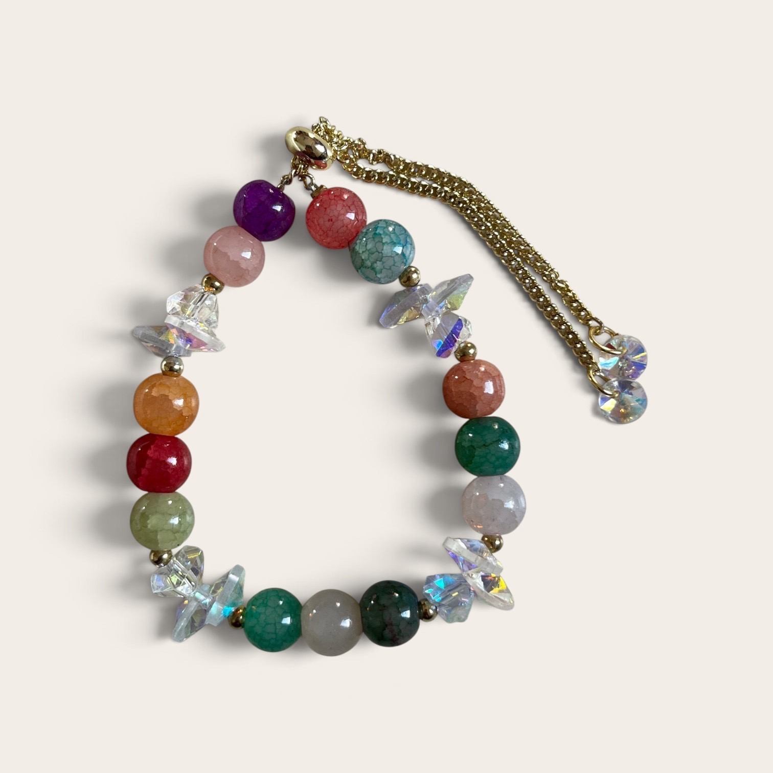 Sparkly Beaded Adjustable Bracelet_img_0