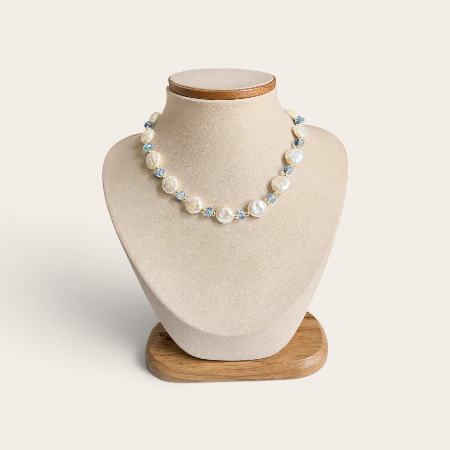 Flat Bead Sparkle Necklace_img_2