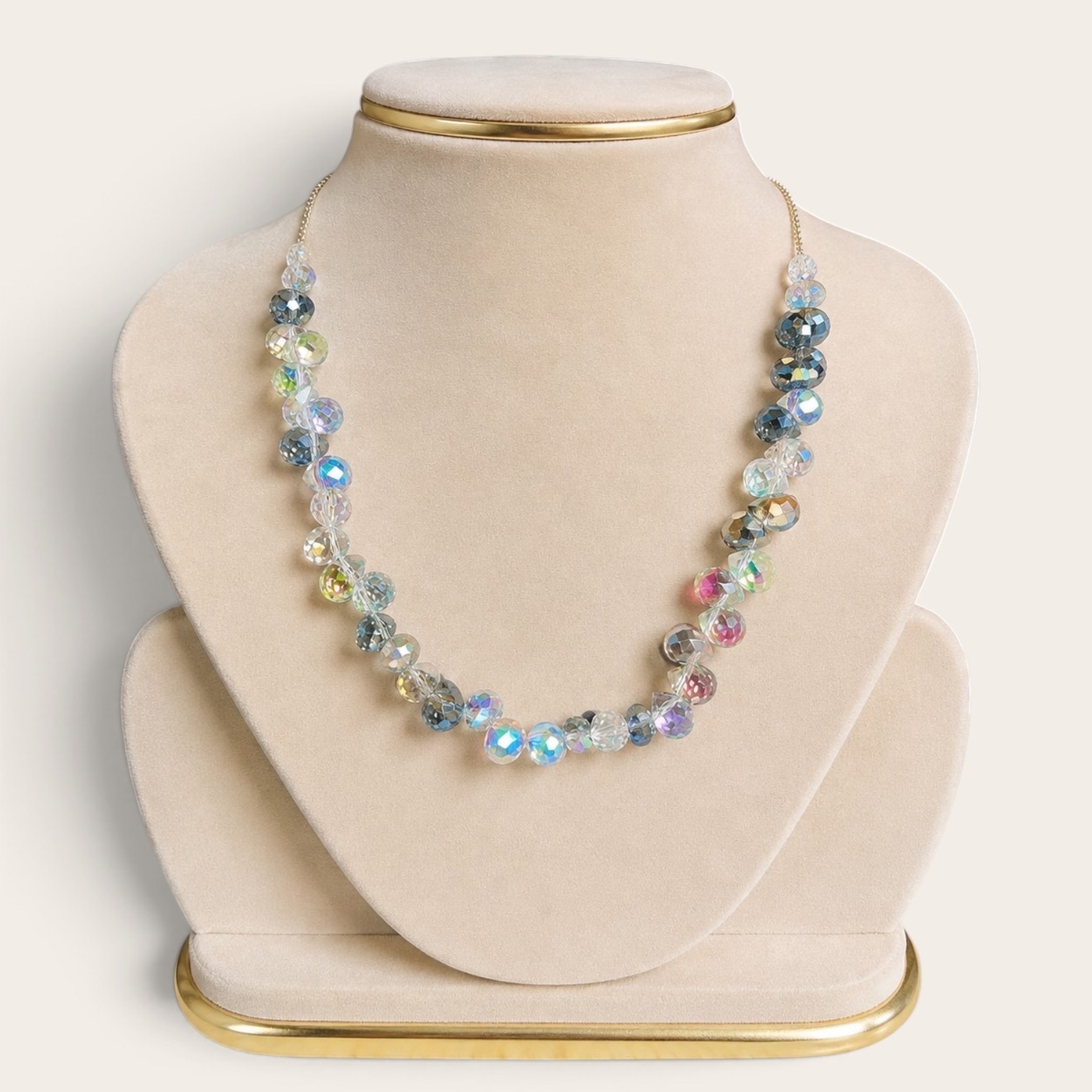Sparkling Water Drop Party Necklace_img_3