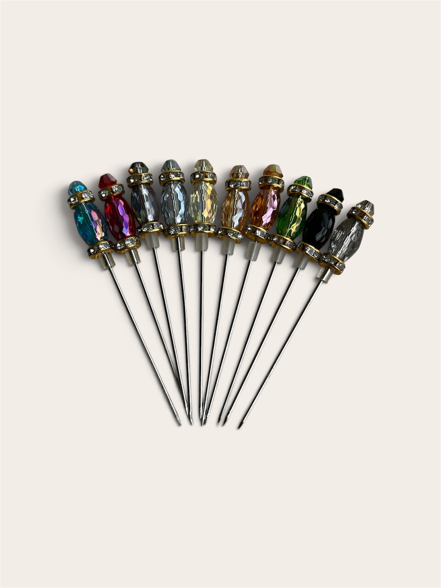 Special Head Pins – 10 Colors Set_img_0