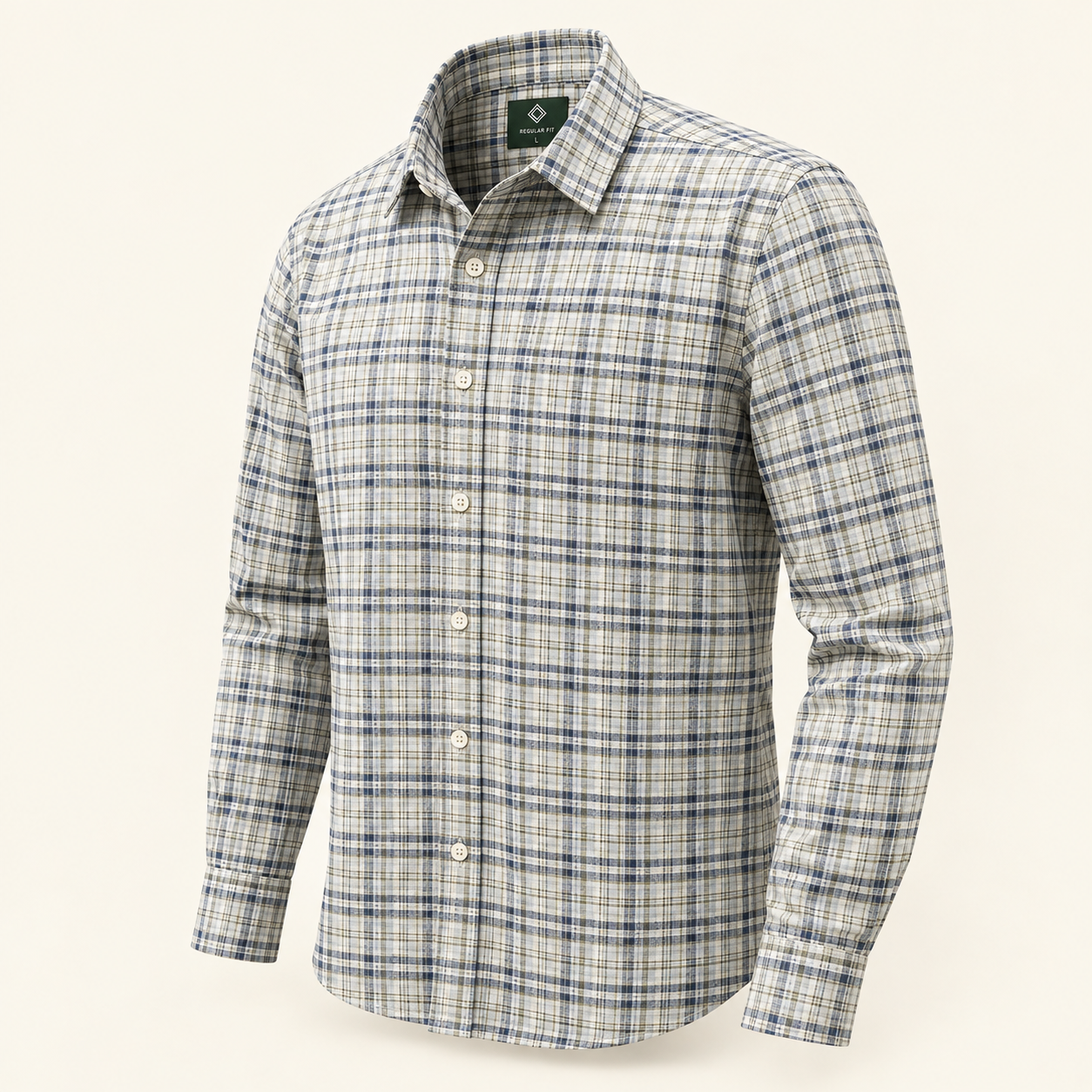 Light Green Regular Fit Shirt thumbnail 3