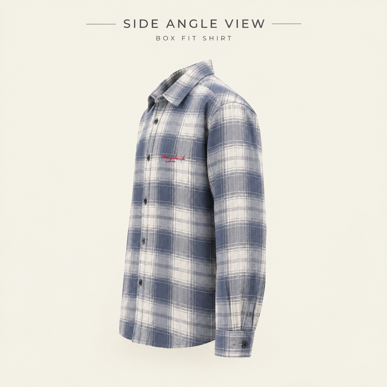 Boxy Signature Grey shirt thumbnail 3