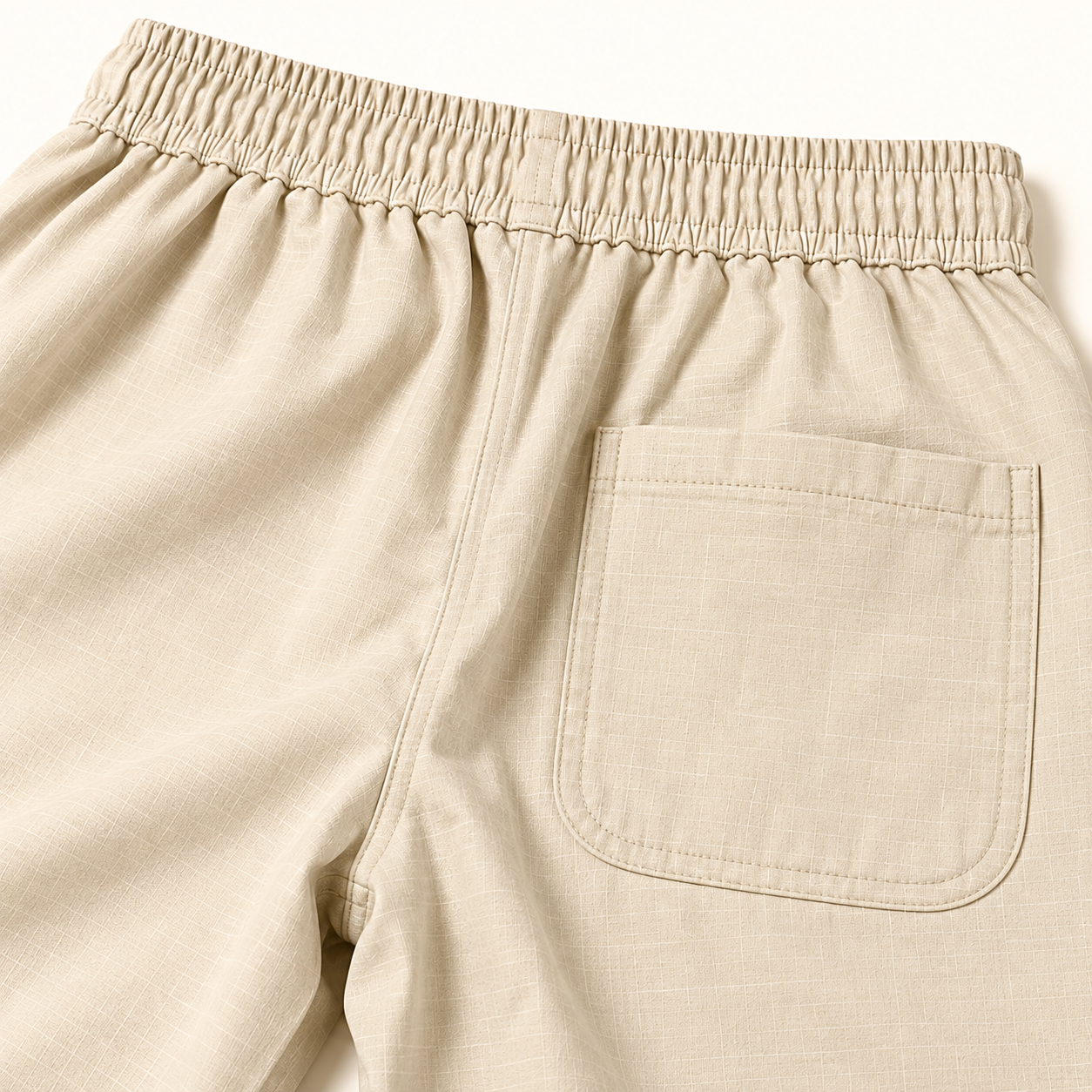 Remi Cotton Offwhite Semi Baggy Trouser thumbnail 5