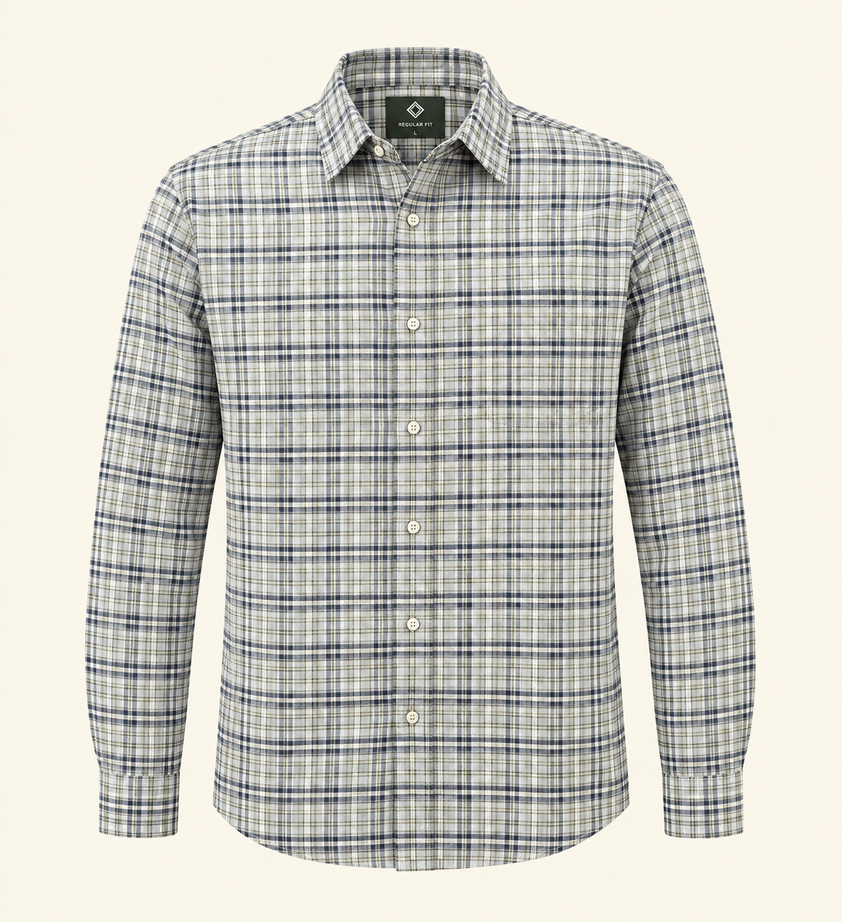 Light Green Regular Fit Shirt