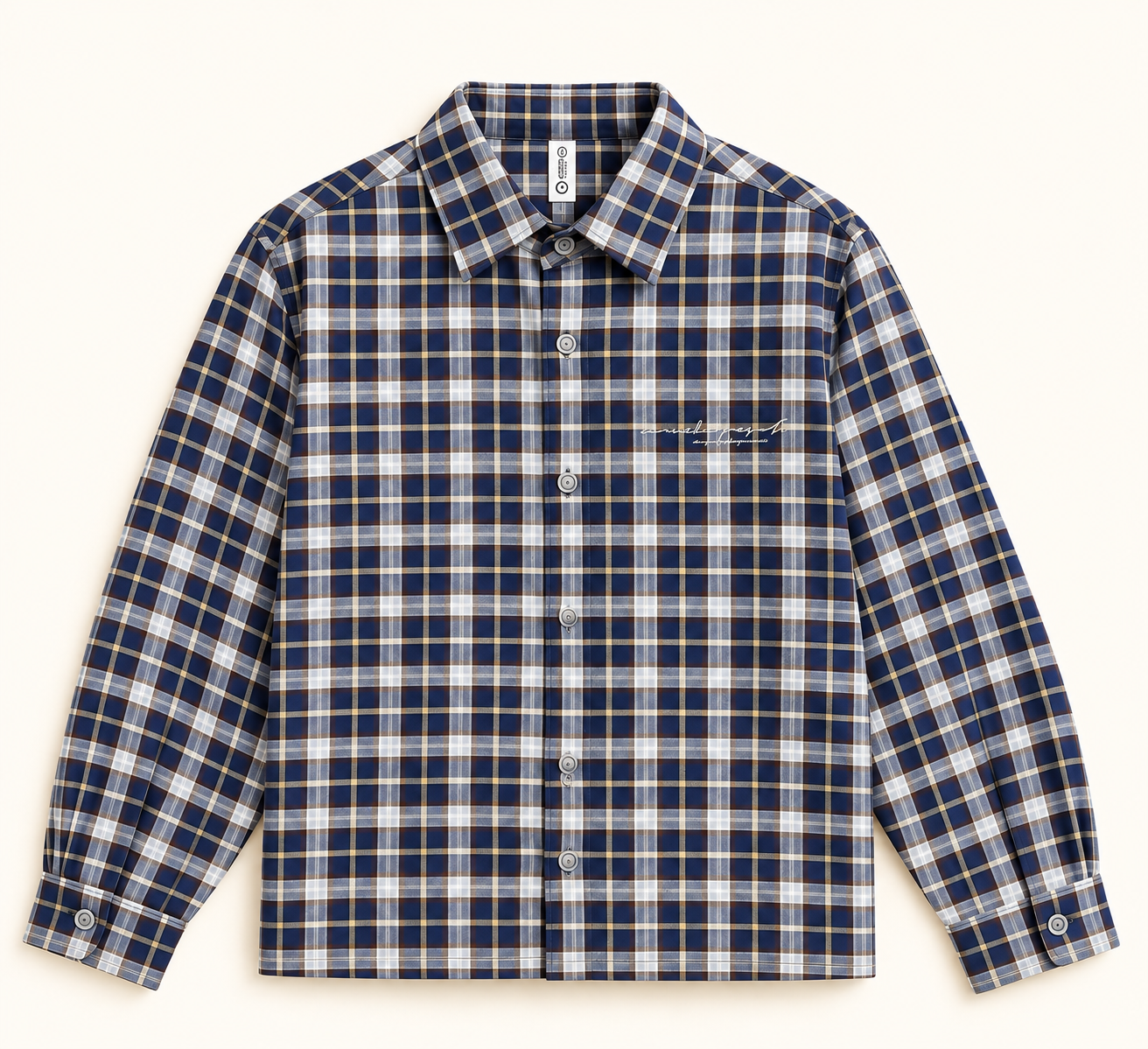 Navy District Signature Boxy