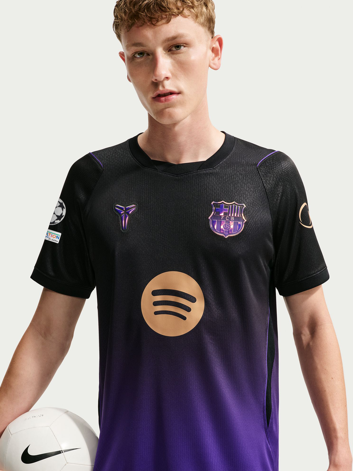 FC Barcelona Away Purple Jersey 2026/27 – Player Edition