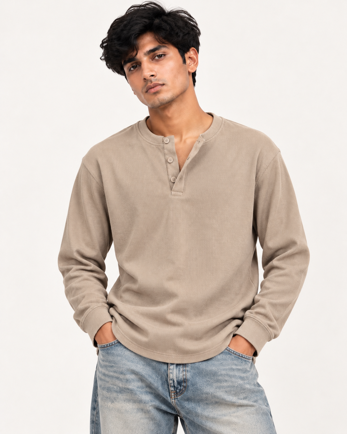 Henley Full Sleeve thumbnail 2