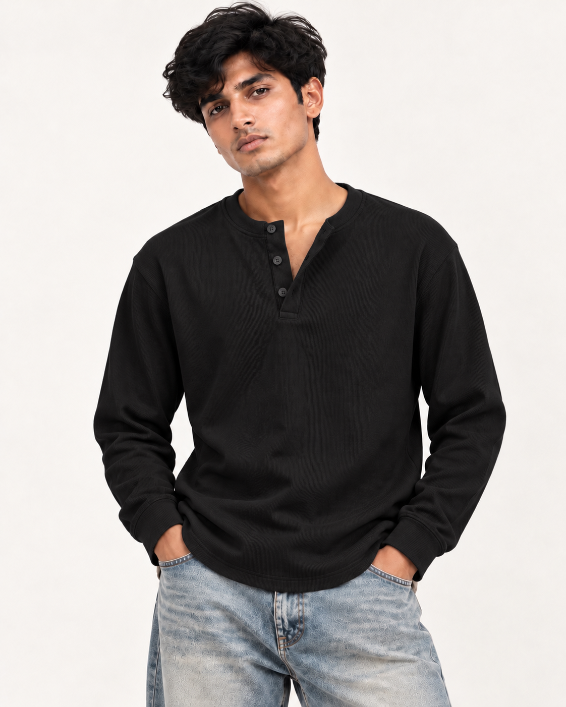 Black Eclipse Henley thumbnail 2