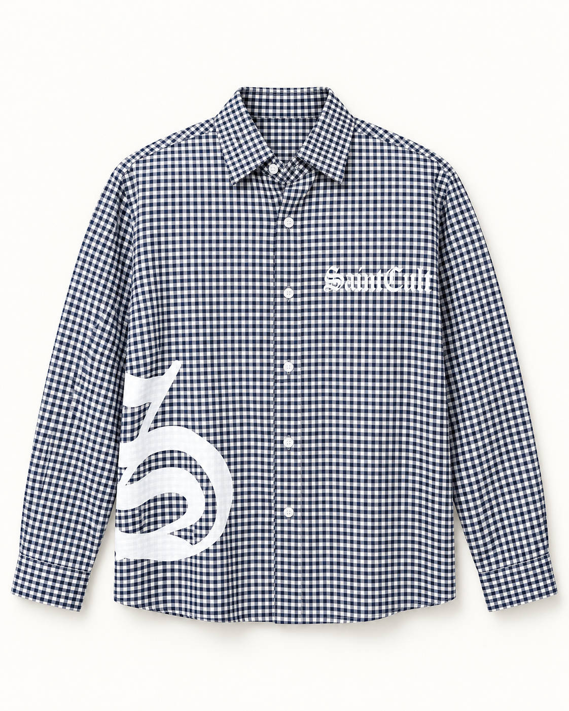 Saintcult Boxy Shirt Blue