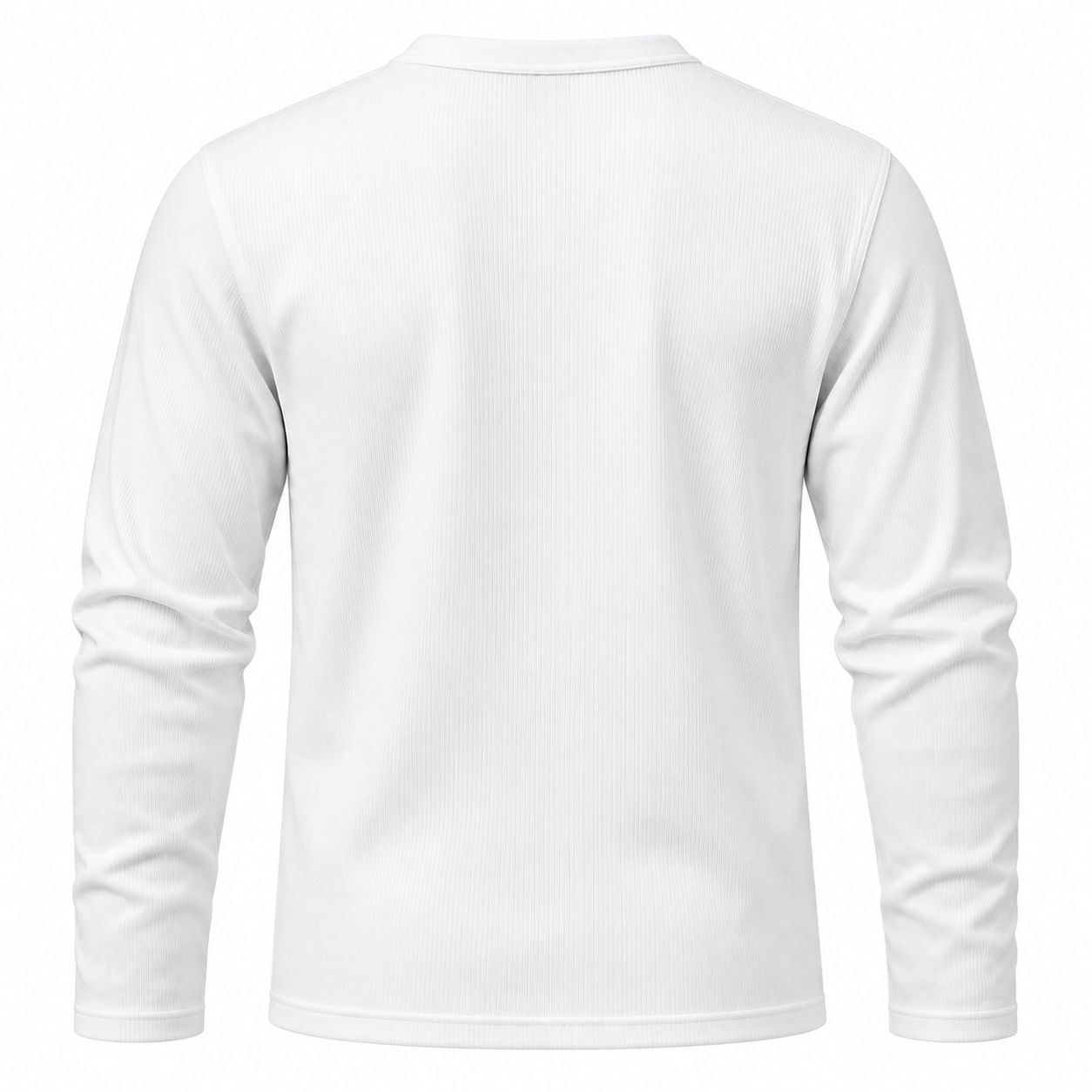 Powder White Henley thumbnail 5