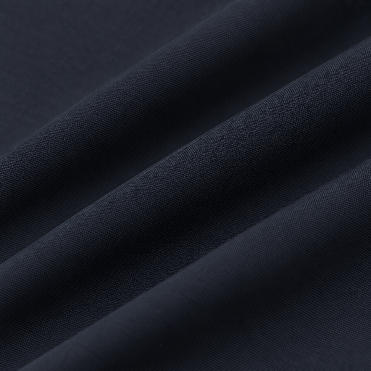 Navy Solid Boxy Shirt thumbnail 4