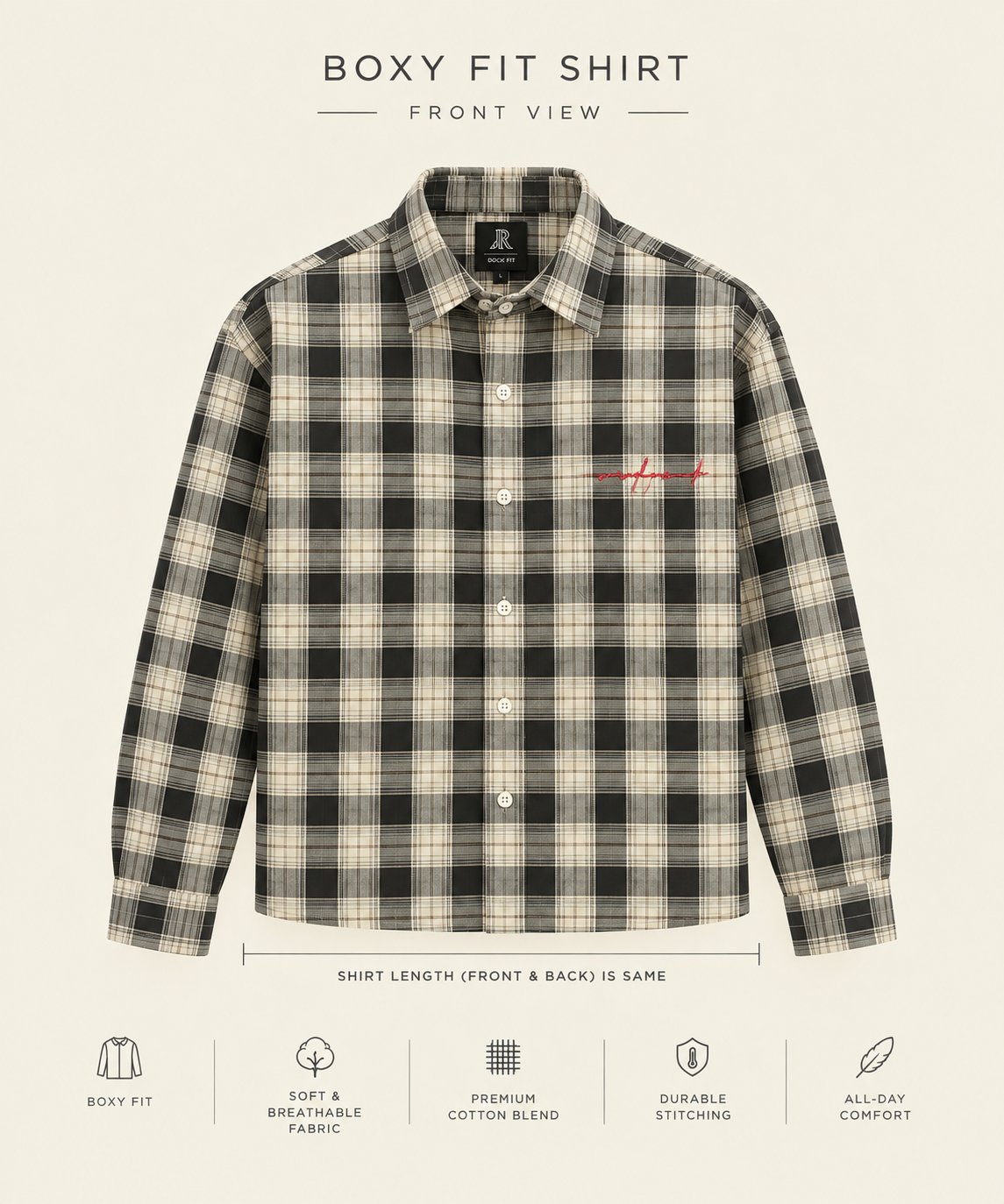 Boxy Signature Yellow Shirt