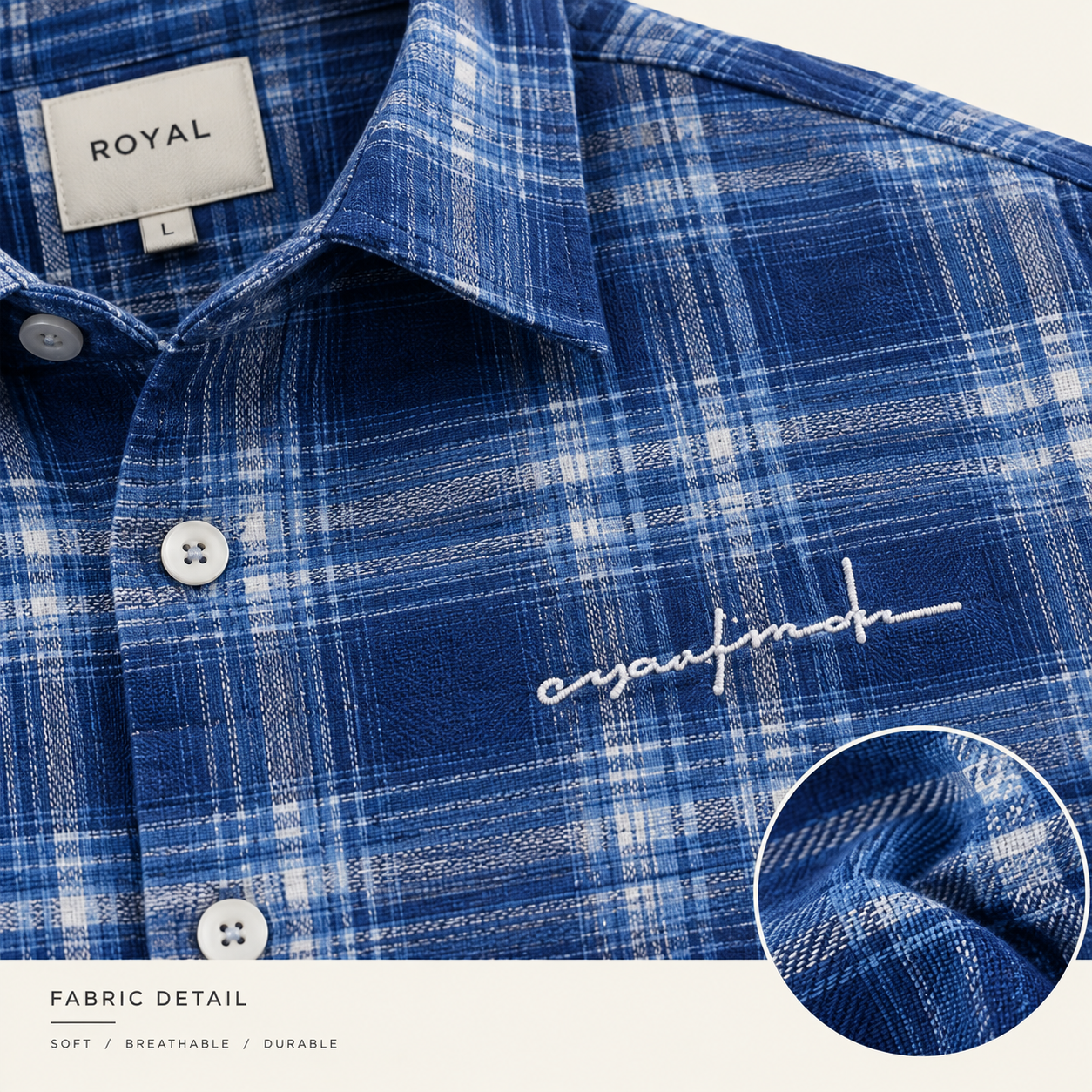 Boxy Signature Blue Shirt thumbnail 2