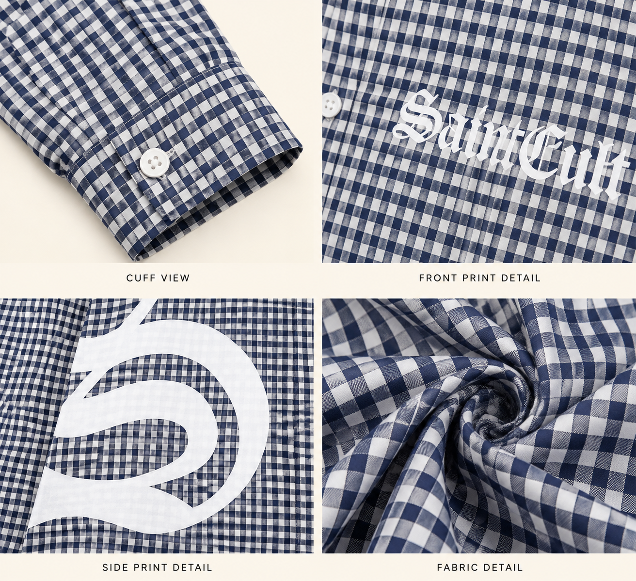 Saintcult Boxy Shirt Blue thumbnail 5