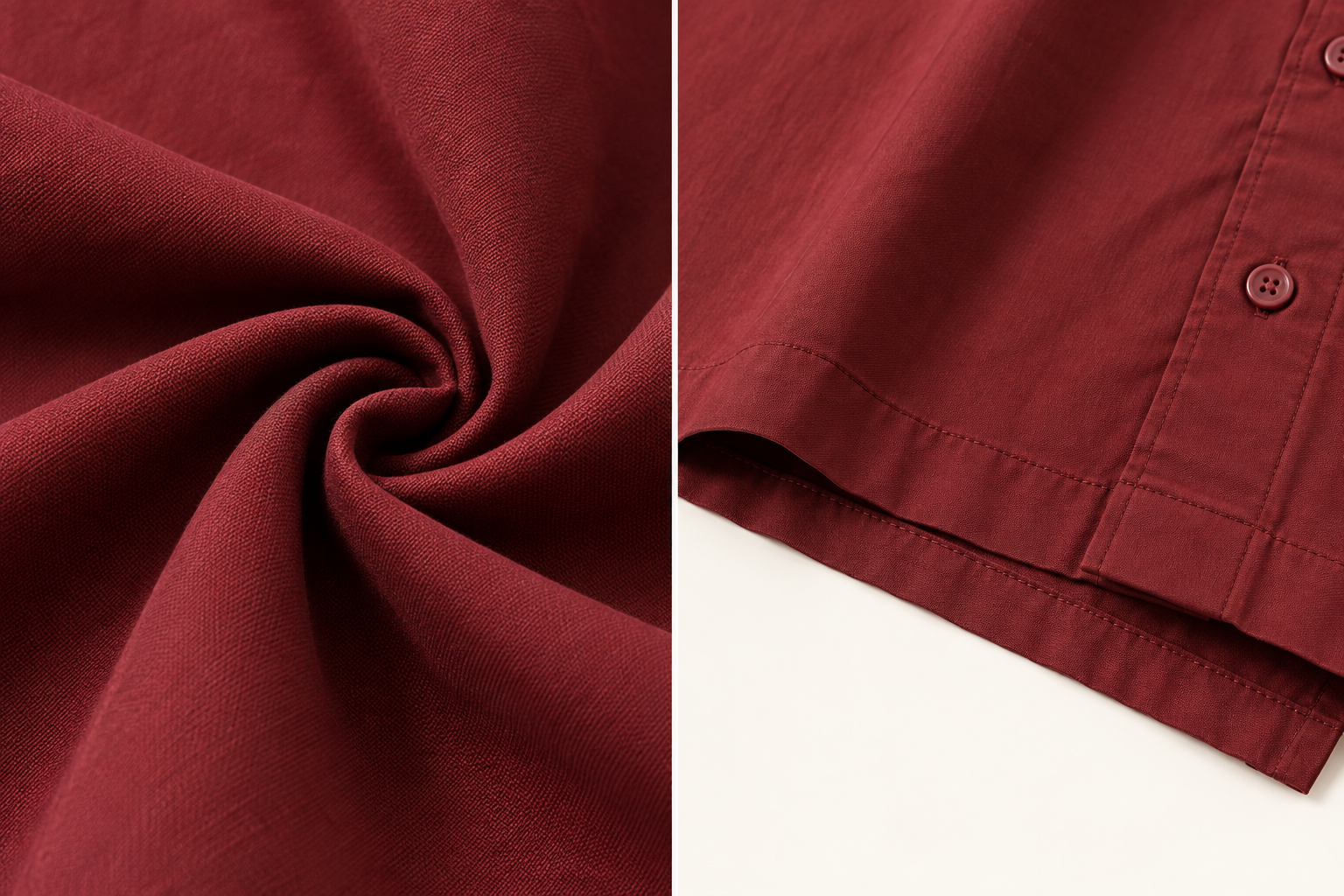 Crimson Boxy Shirt thumbnail 2