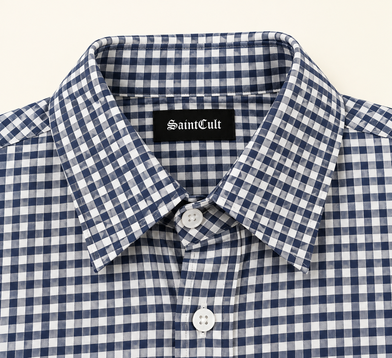 Saintcult Boxy Shirt Blue thumbnail 3