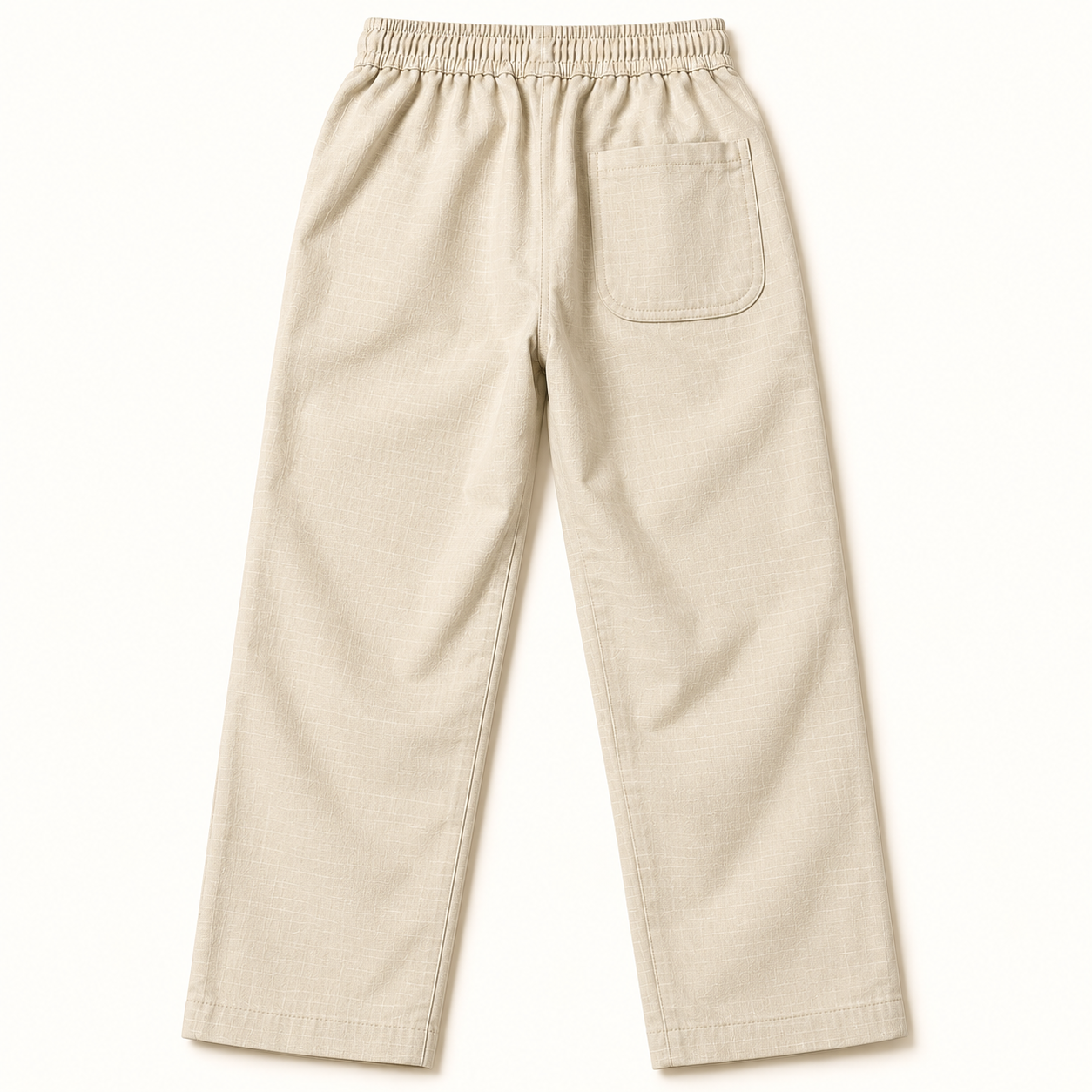 Remi Cotton Offwhite Semi Baggy Trouser thumbnail 3