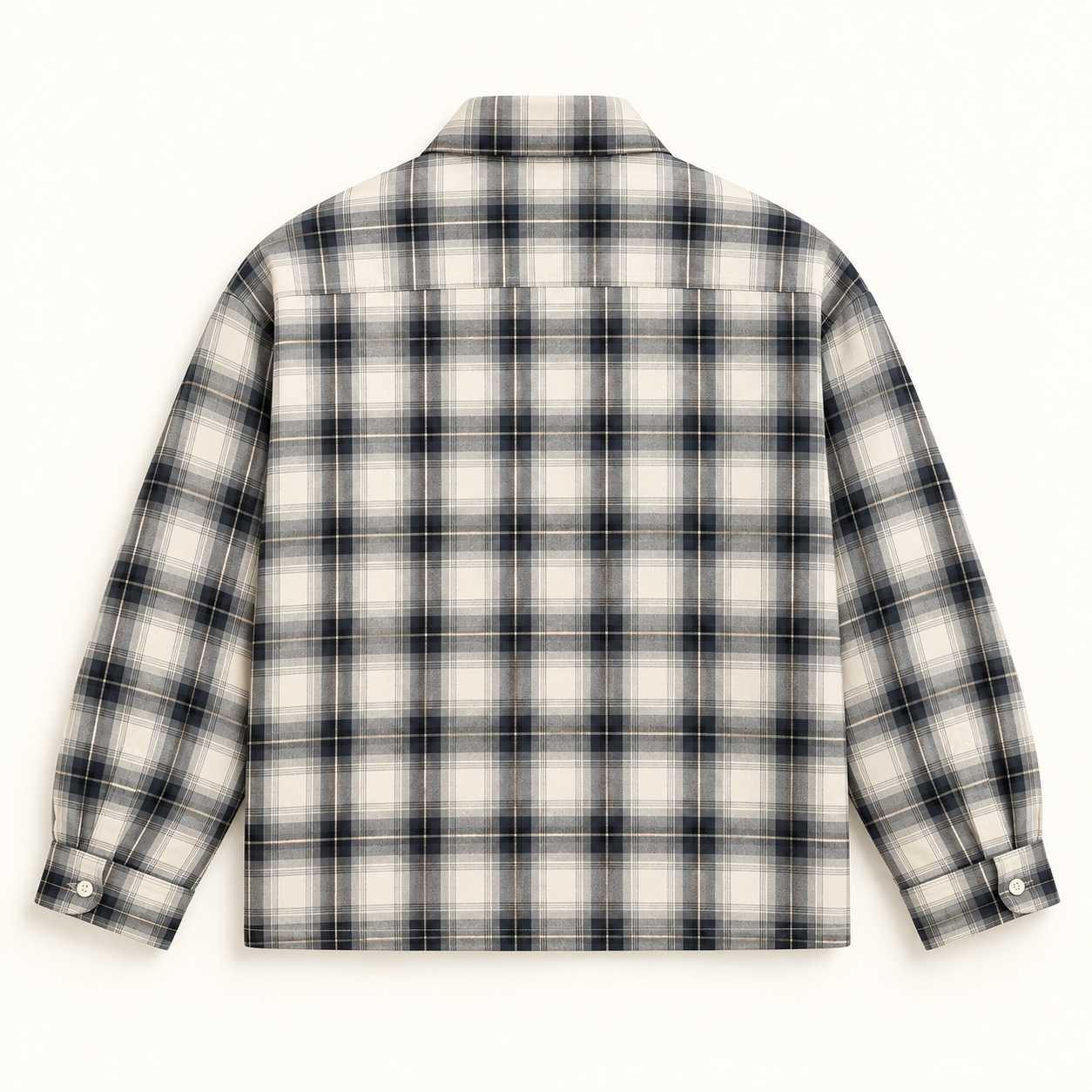 Midnight Check Signature Boxy thumbnail 4