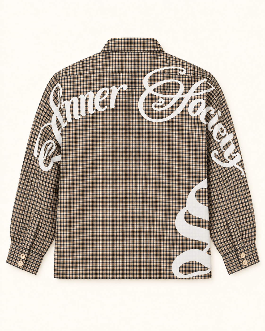 SaintCult Heritage Check Boxy Shirt thumbnail 6