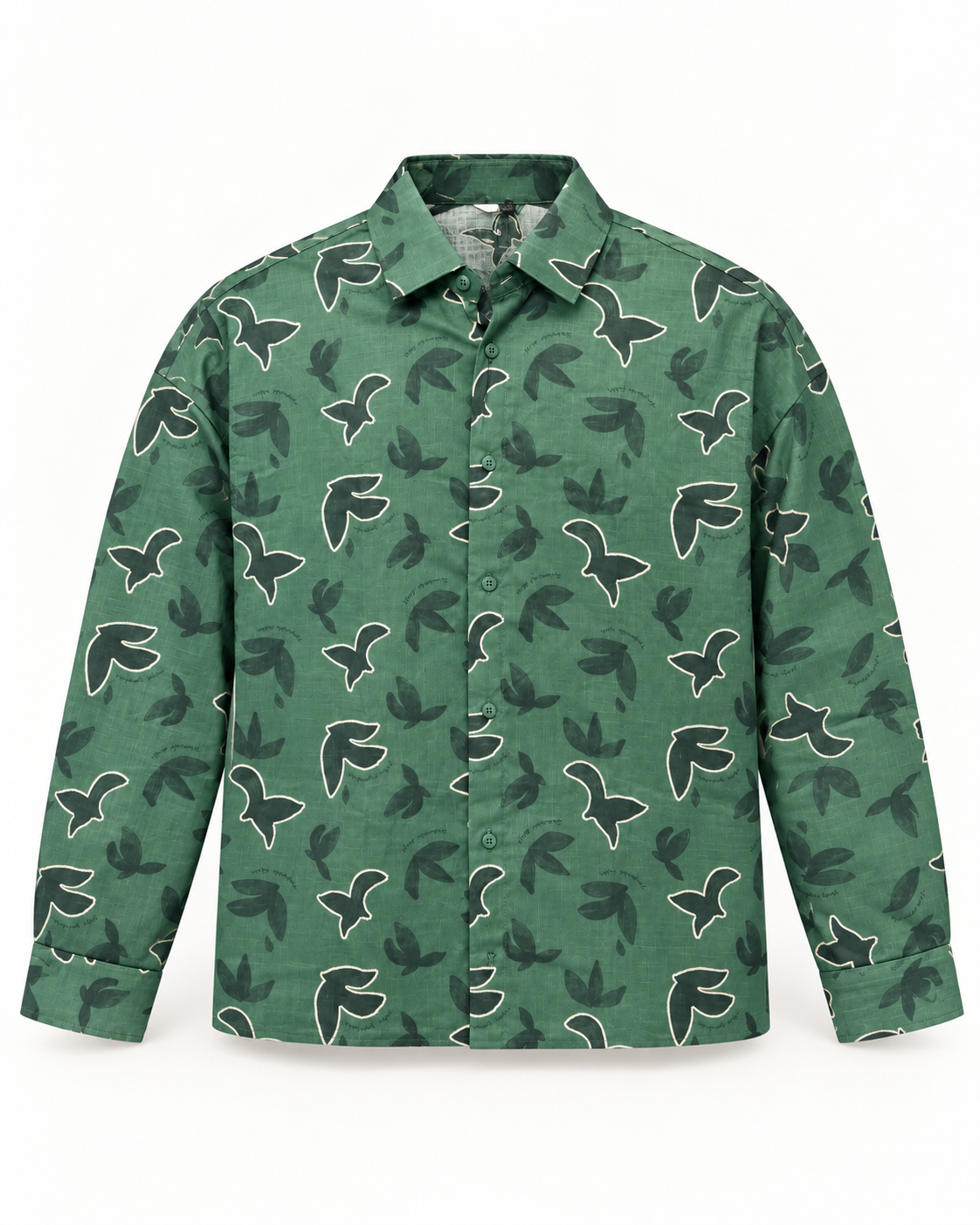 Emerald Wings Boxy Shirt