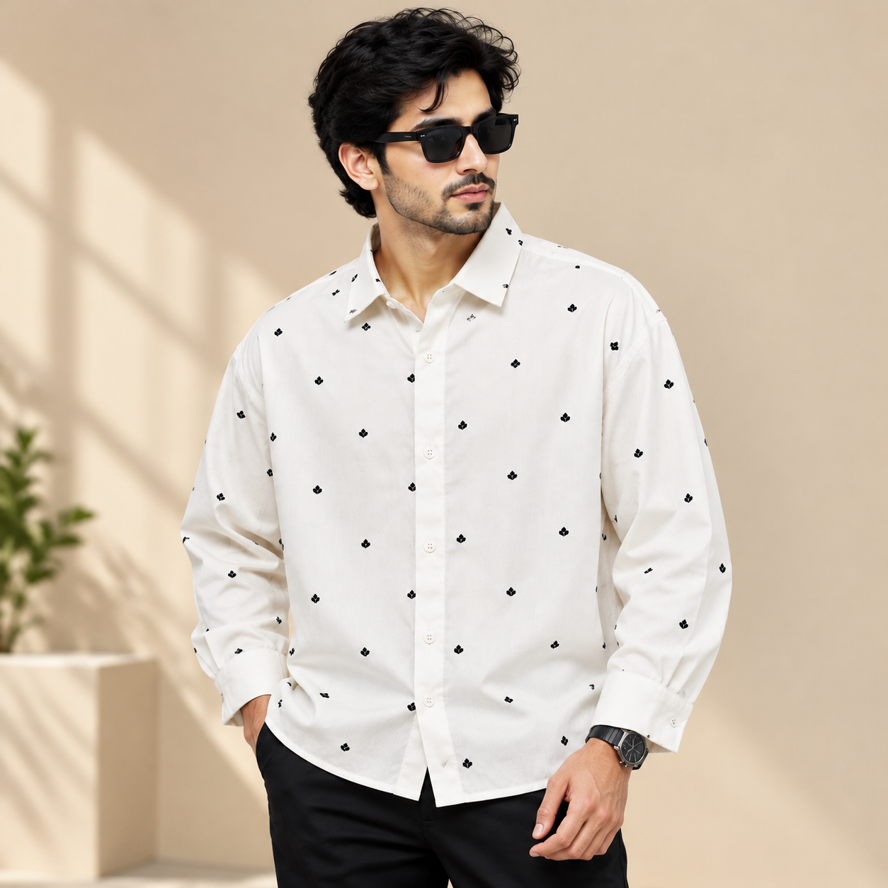 Urban Leaf Boxy Shirt thumbnail 5