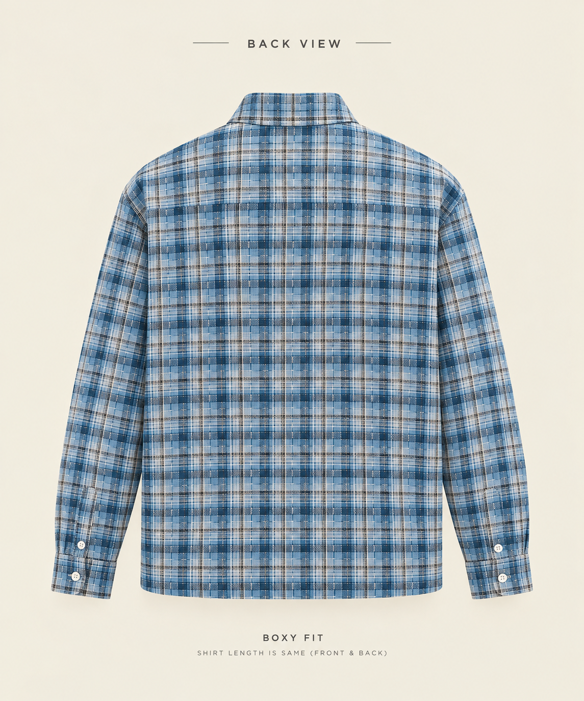 Signature Blue Boxy Shirt thumbnail 2