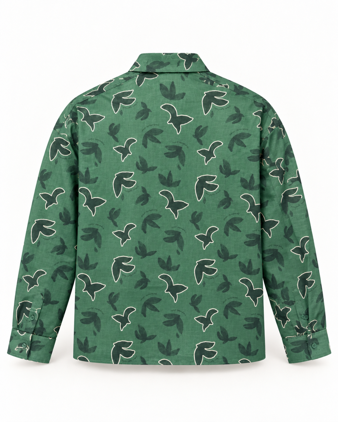 Emerald Wings Boxy Shirt thumbnail 4