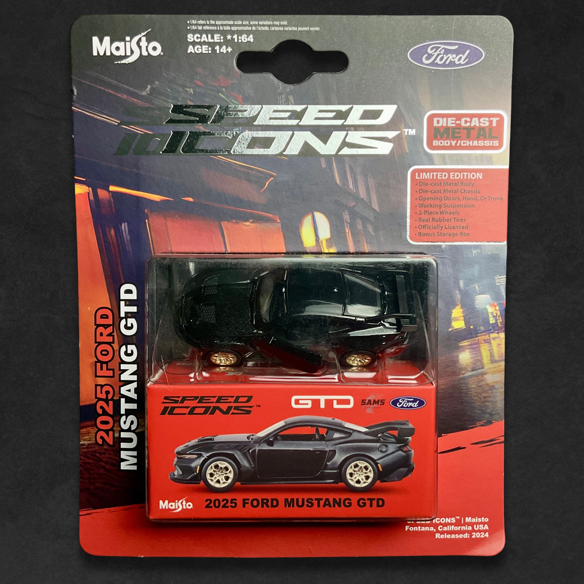 Maisto Speed Icons - 2025 Ford Mustang GTD