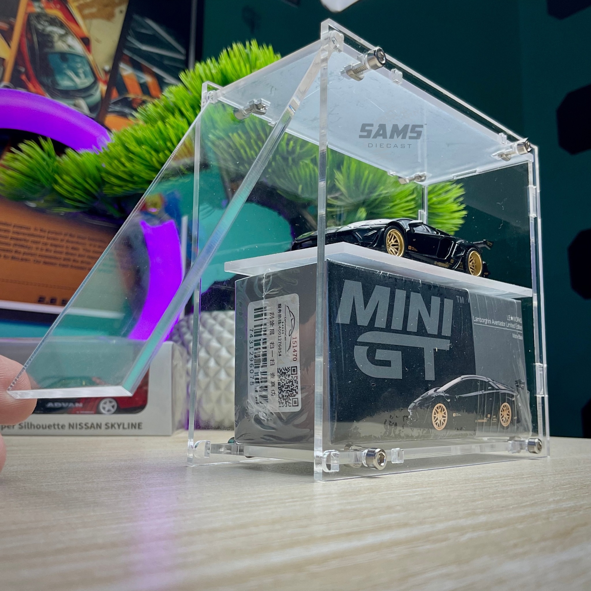 1:64 DIY Acrylic Display Box (Mini GT/Pop Race Size)_img_3