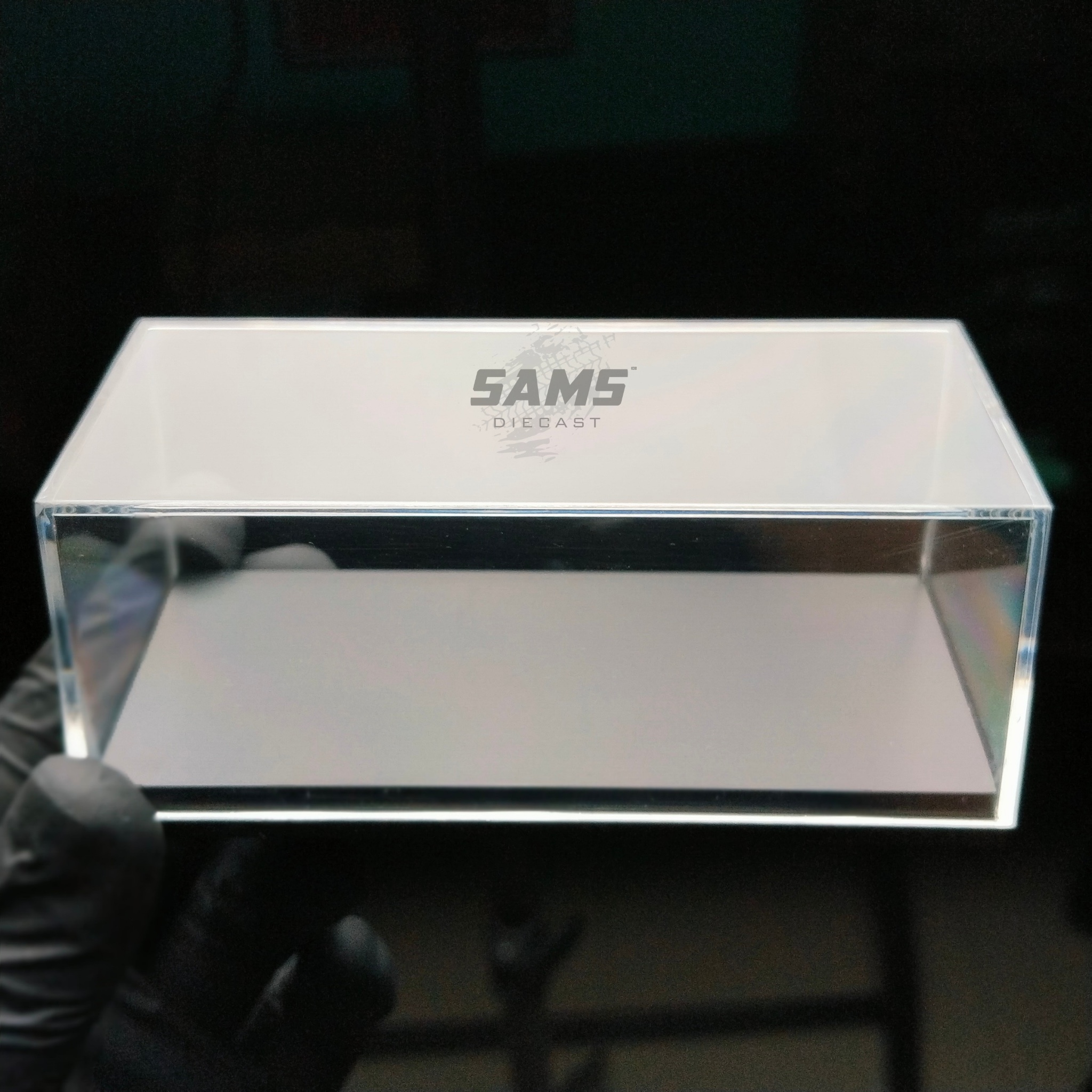 Pre-Order || 1:64 Clear Acrylic Display Box - Black Base