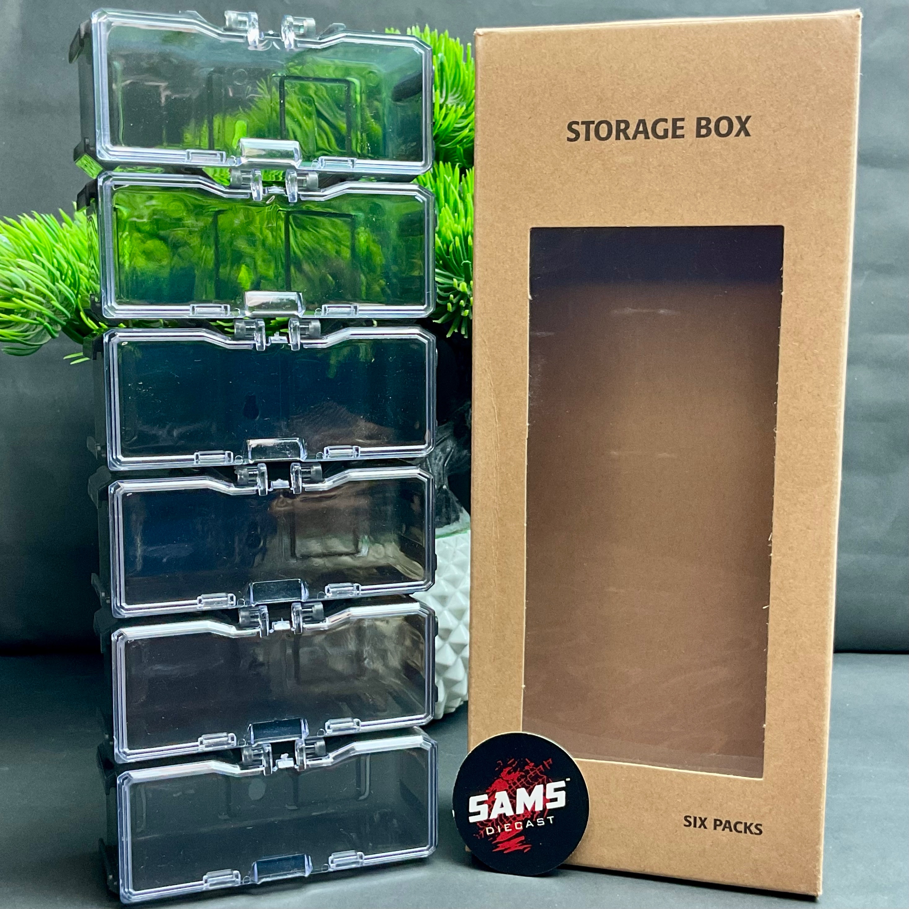 1:64 Stackable Wall Mount Display Box (6-Pack)