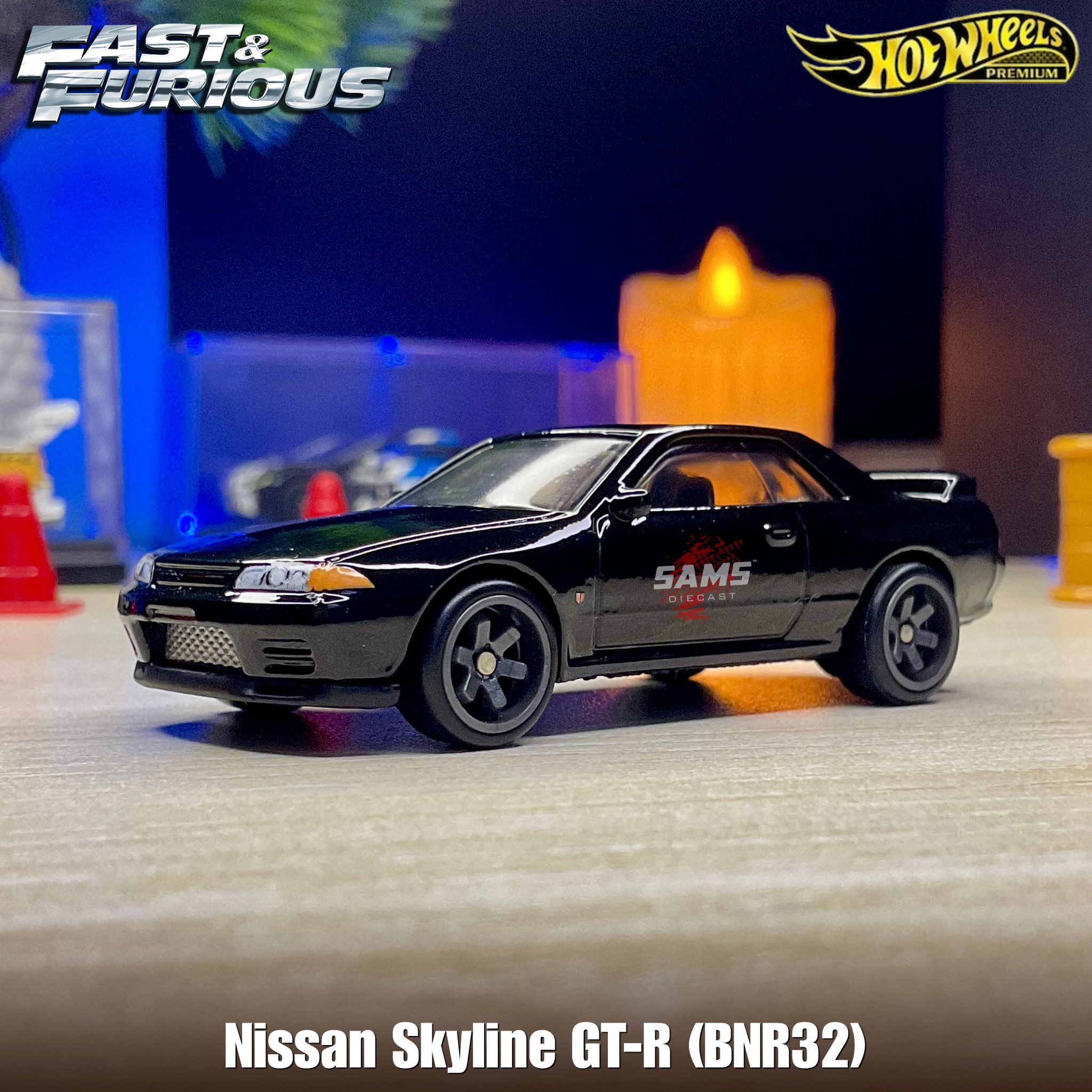 Hot Wheels Premium Fast & Furious Nissan Skyline GT-R BNR32_img_3