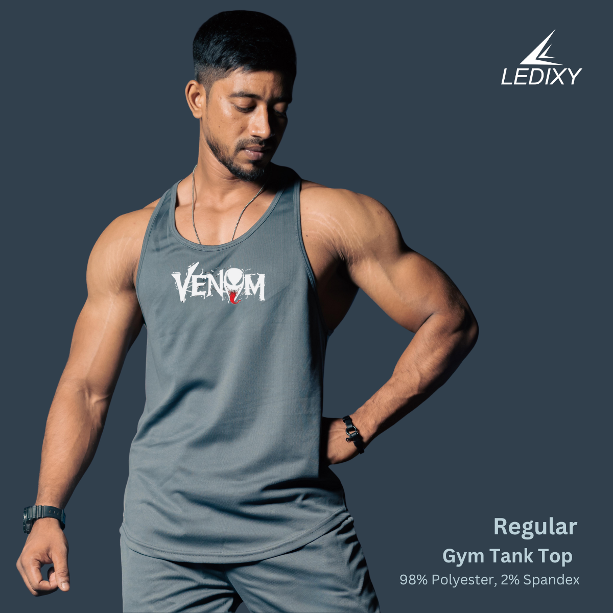 Regular Gym Tank Top A22_img_4